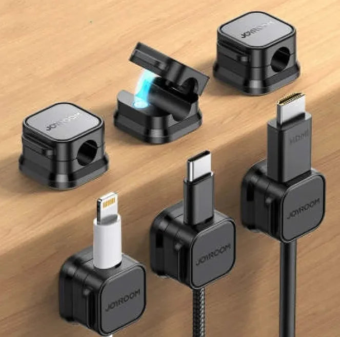 NorthNest™ Compact Desk Cable Organizer — Premium Magnetic Cord Holder