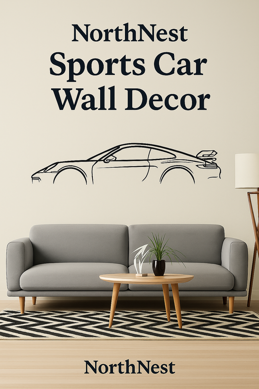 Sports Car Wall Decor