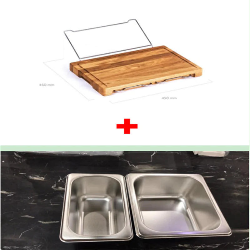 Multi-Functional Cutting Board with Stand
