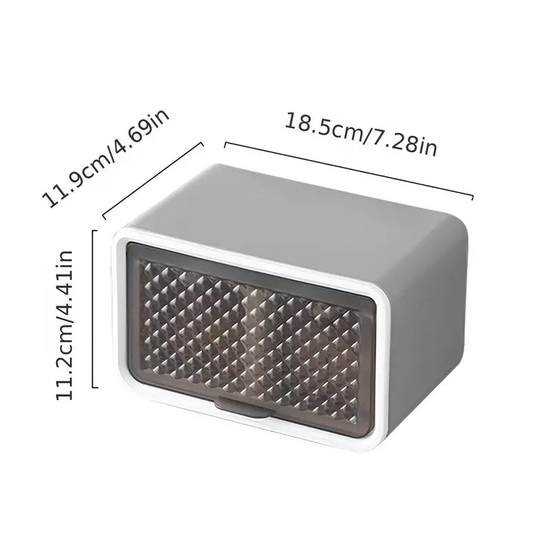 NorthNest™ Wall-Mounted Spice Storage Box – Modern Kitchen Organizer