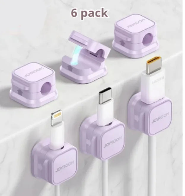 NorthNest™ Compact Desk Cable Organizer — Premium Magnetic Cord Holder