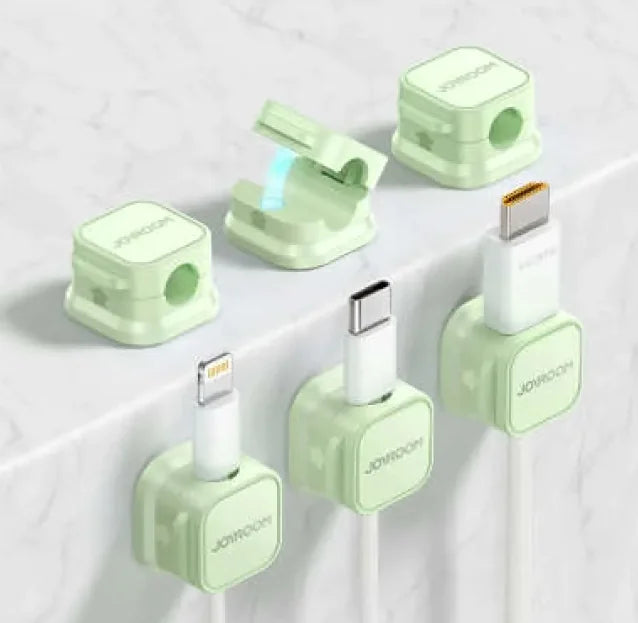 NorthNest™ Compact Desk Cable Organizer — Premium Magnetic Cord Holder