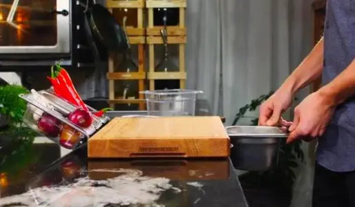 Multi-Functional Cutting Board with Stand