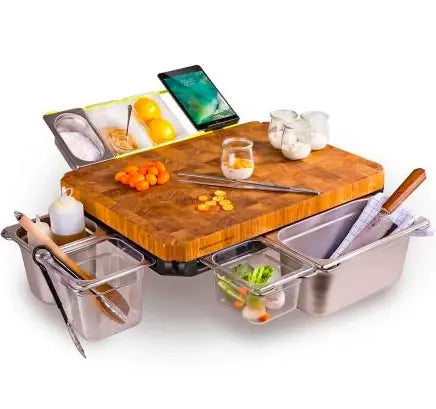 Multi-Functional Cutting Board with Stand