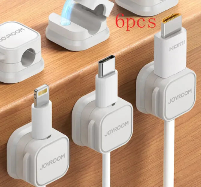 NorthNest™ Compact Desk Cable Organizer — Premium Magnetic Cord Holder